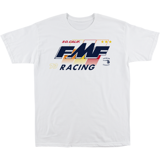 Тениска FMF TEE RETRO WH