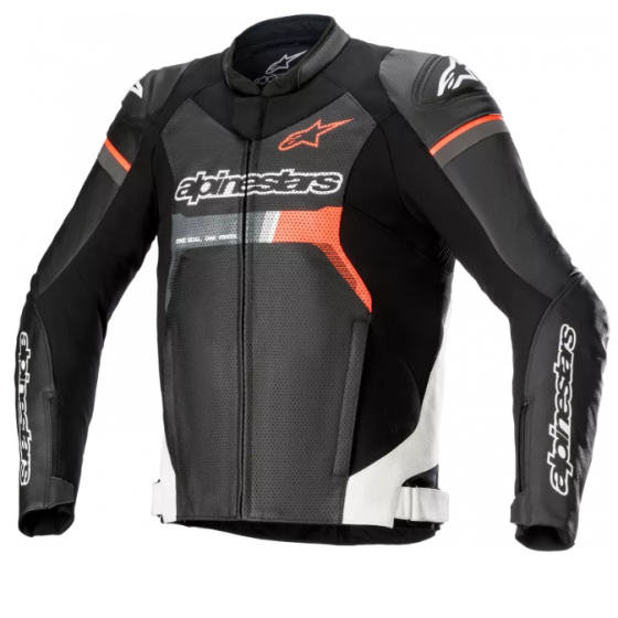 Кожено мото яке ALPINESTARS GP Force Airflow BWR ZJ08032401