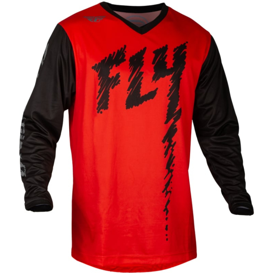Детска мотокрос блуза FLY RACING F-16 Riding - Red/Black/Grey