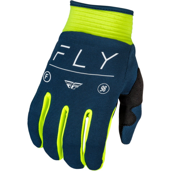Детски мотокрос ръкавици FLY RACING F-16- Navy/Hi-Viz/White
