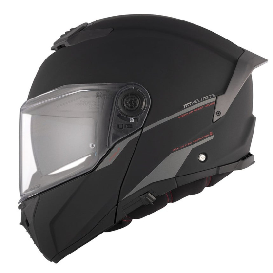 Отваряема каска MT ATOM 2 SV A1 MATT BLACK