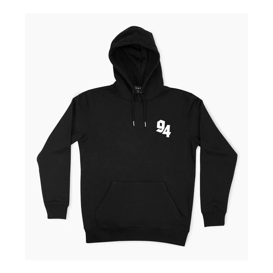 Суитшърт MUC-OFF ROPE HOODIE BLACK