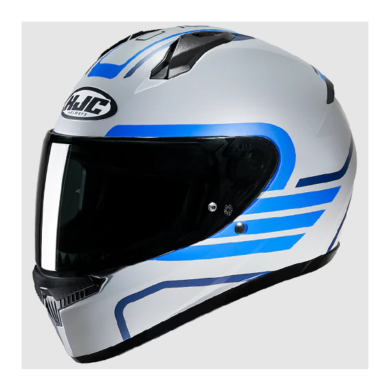 Каска HJC C10 LITO SILVER/BLUE