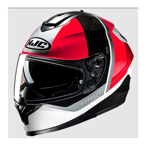 Каска HJC C70N ALIA BLACK/WHITE/RED