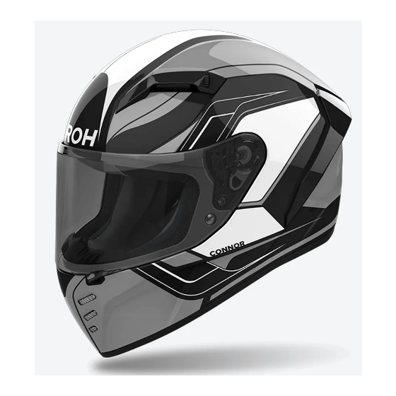 Каска AIROH CONNOR DUNK BLACK GLOSS