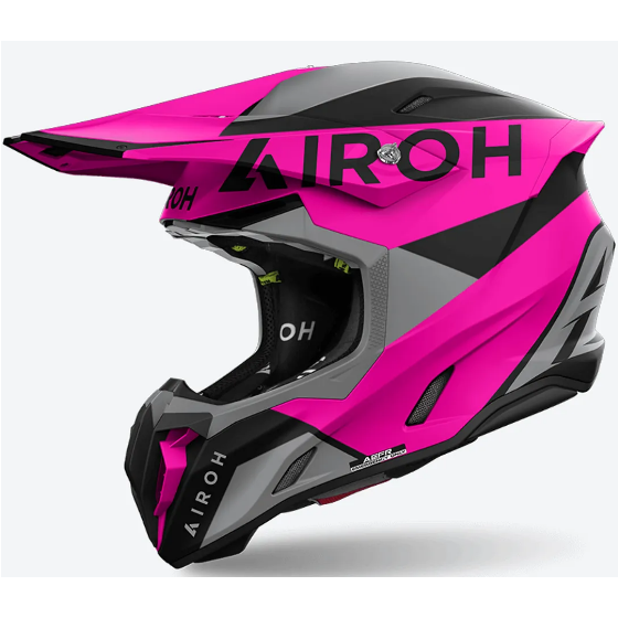 Мотокрос каска AIROH TWIST 3 KING PINK MATT