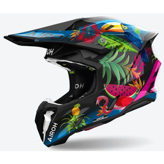 Мотокрос каска AIROH TWIST 3 AMAZONIA GLOSS