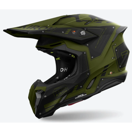 Мотокрос каска AIROH TWIST 3 MILITARY