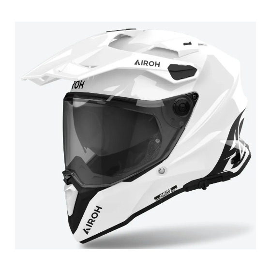 Каска AIROH COMMANDER 2 WHITE GLOSS