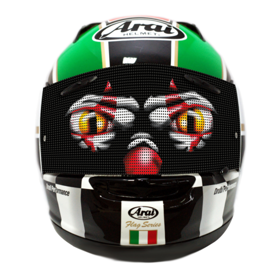 Стикер за каска/визьор OV7P