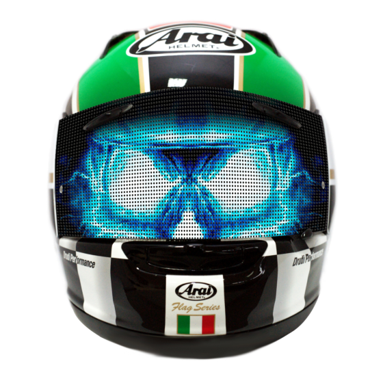 Стикер за каска/визьор OV9P