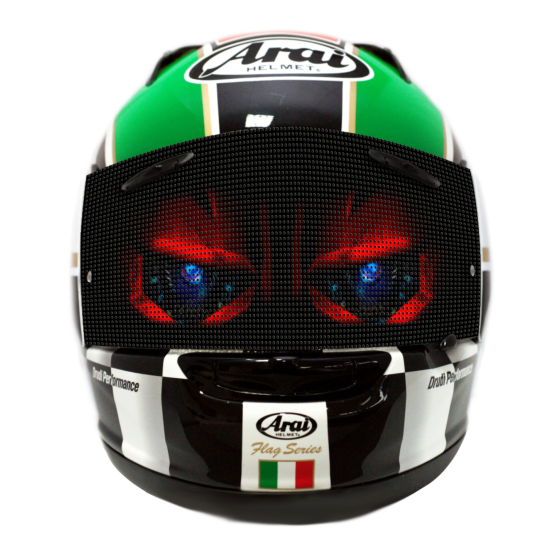 Стикер за каска/визьор OV10P