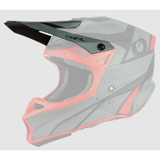 Козирка за каска 10SERIES HYPERLITE HELMET COMPACT GRAY/RED