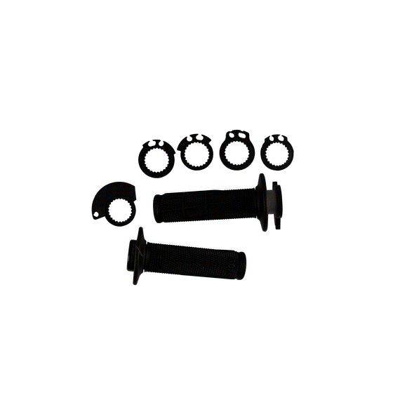 Мотокрос ръкохватки PROGRIP 708 Lock-On Locking BLACK