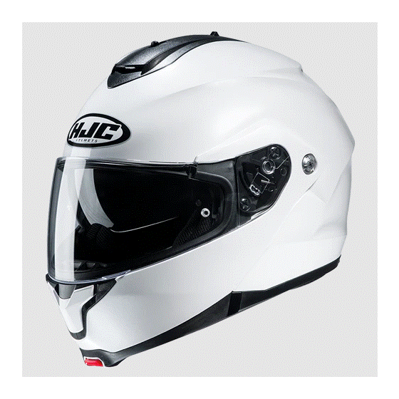 Отваряема каска HJC C91N PEARL WHITE