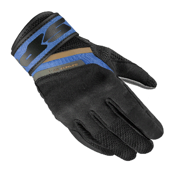 Текстилни мото ръкавици SPIDI NEO-S BLACK/BLUE