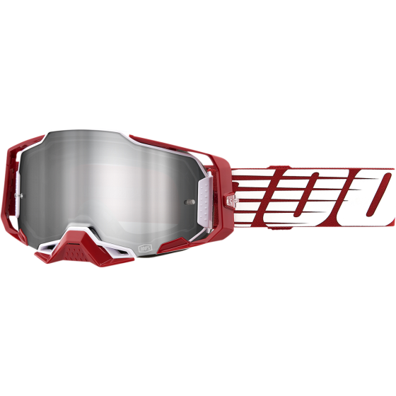 Мотокрос очила 100% ARMEGA O.D. RED SILVER MIRROR