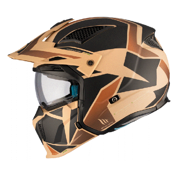 КАСКА MT STREETFIGHTER S SV P1R B9 BROWN