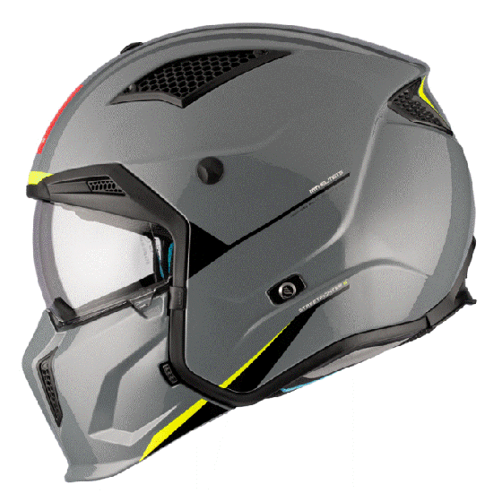 КАСКА MT STREETFIGHTER S SV SOLID A22 GRAY