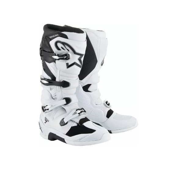 Мотокрос ботуши ALPINESTARS TECH 7 WHITE/BLACK C25
