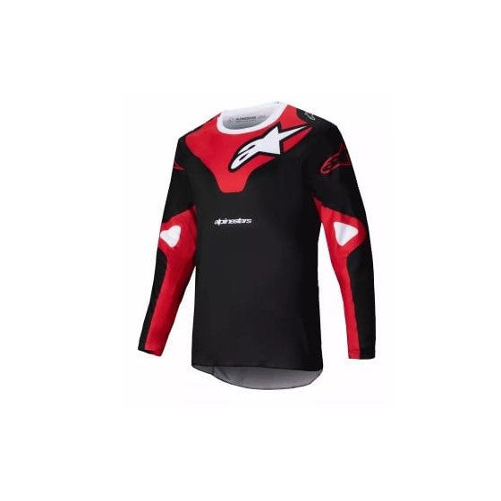 Мотокрос джърси Alpinestars RACER VEIL BLACK/RED