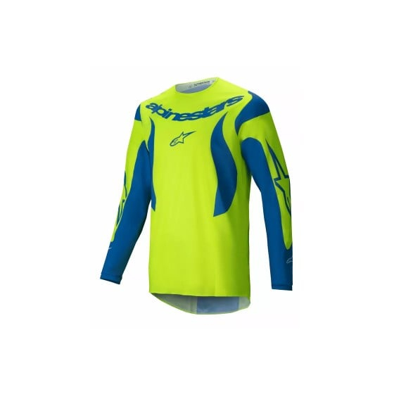 Мотокрос джърси Alpinestars FLUID HAUL YELLOW/BLUE