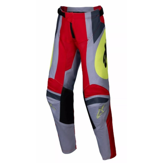 Детски мотокрос брич Alpinestars YTH RACER MELT RED/GRAY