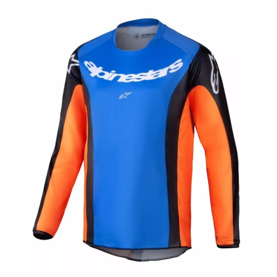 Детско мотокрос джърси ALPINESTARS YTH RACER MELT ORNAGE/BLUE