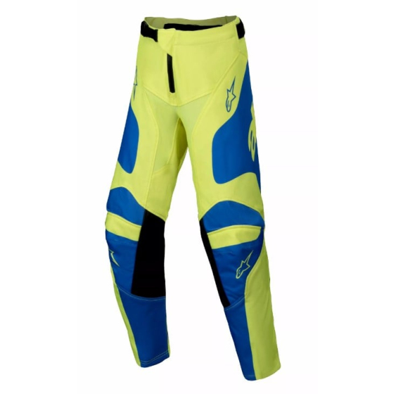 Детски мотокрос брич ALPINESTARS RACER VEIL YELLOW/BLUE