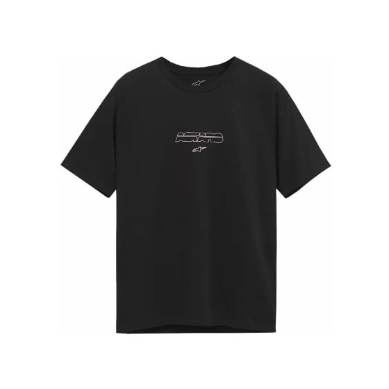Мото тениска ALPINESTARS BOLD TYPE BACK BLK
