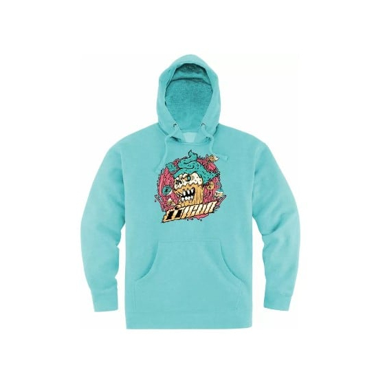 Мото суитшърт ICON HOODIE SNACK ATTACK MINT