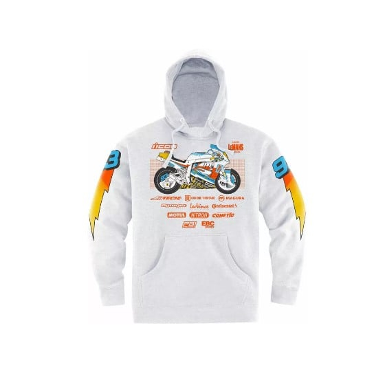 Мото суитшърт ICON HOODIE GIXXER JOHNNY WT