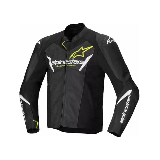 КОЖЕНО МОТО ЯКЕ ALPINESTARS Faster v3 Airflow BLK/WHT/YW