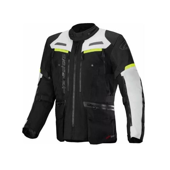 Текстилно мото яке ALPINESTARS Bogota Pro Drystar® BK/ICE GY/YEL FLUO