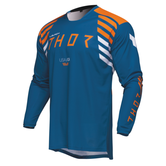 Мотокрос джърси THOR LAUNCHMODE ZONE ORANGE