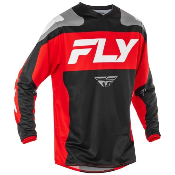 Мотокрос блуза FLY RACING F-16 Riding -Black/Red/White 2025