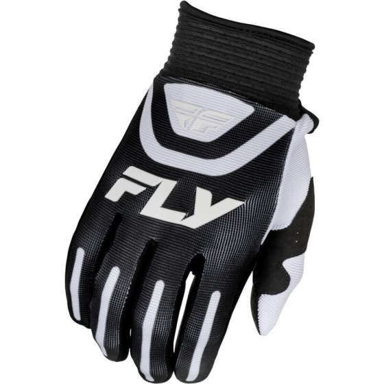 Детски мотокрос ръкавици FLY RACING F-16- Black/White 2025