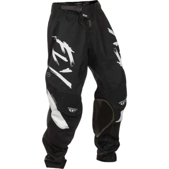 Детски мотокрос брич FLY RACING Kinetic Stoke-Black/White 2025