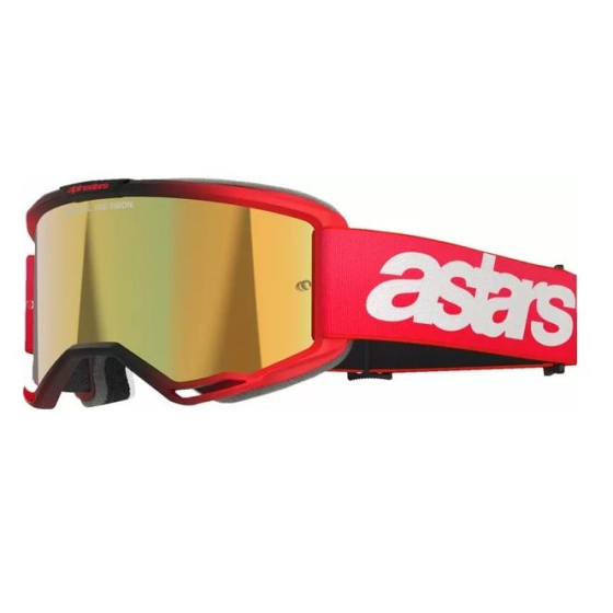 Мотокрос очила ALPINESTARS VISION 5 BLAZE RED MIRROR-GLD