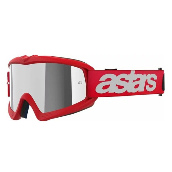 Детски мотокрос очила ALPINESTARS VISION BLAZE RED MIRROR-SIL