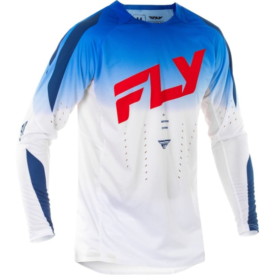 Мотокрос блуза FLY RACING Evolution DST - Red/White/Blue 2025