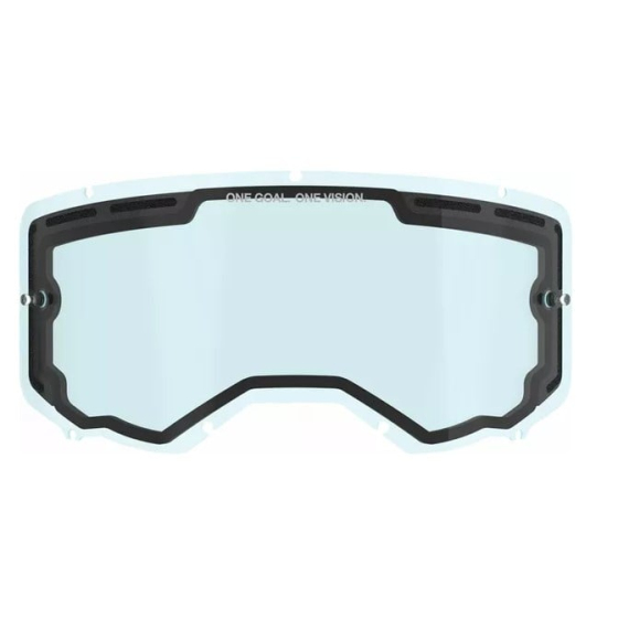 Двойна плака за мотокрос очила ALPINESTARS VISION 8-5-3 BLUE