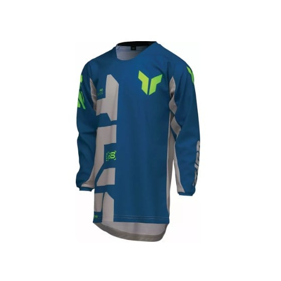 Детско мотокрос джърси THOR LAUNCHMODE FORGE BLUE