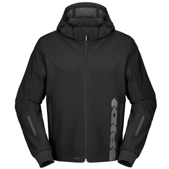 Текстилно мото яке SPIDI HOODIE H2OUT II BLACK/ANTHRACITE