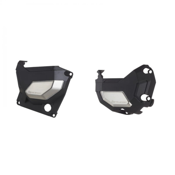 Комплект протектор за капака на двигателя POLISPORT KAWASAKI Z900 - KIT ENGINE COVER PROTECTOR BLACK - 2017-2022