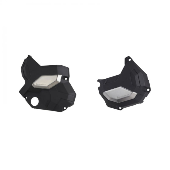 Комплект протектор за капака на двигателя POLISPORT KAWASAKI Z650 - KIT ENGINE COVER PROTECTOR BLACK - 2017-2023 MODELS
