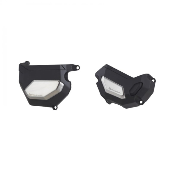 Комплект протектор за капака на двигателя POLISPORT YAMAHA XSR 900 - KIT ENGINE COVER PROTECTOR BLACK - 2015-2021 MODELS