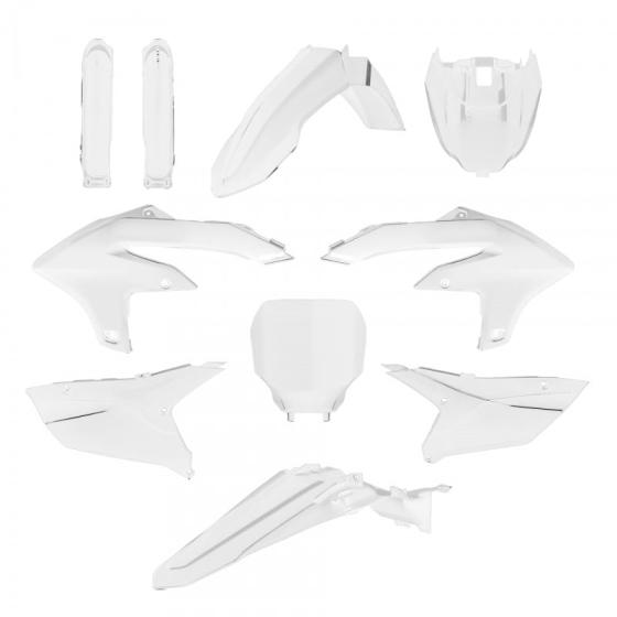 Комплект пластмаси POLISPORT Full Plastic Kit Yamaha YZ 250F (2024-25) White