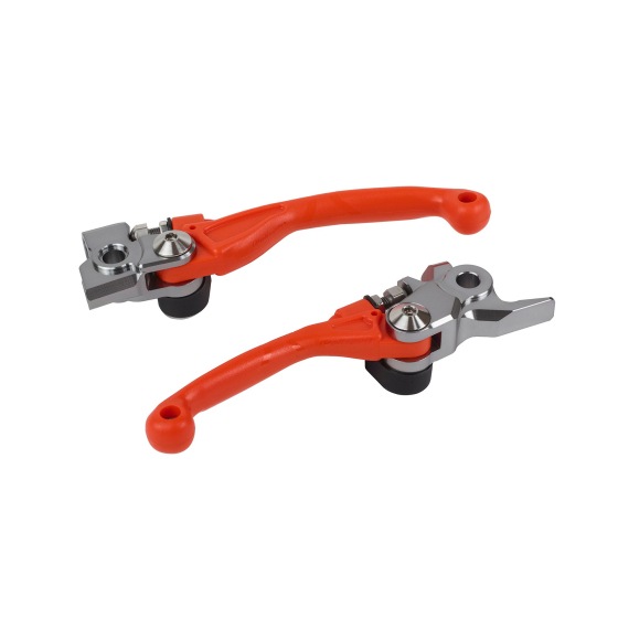 Спортни лостчета POLISPORT Pivot Lever Set KTM SX125/200EXC'14-15 TC/FC'19-21 ORANGE