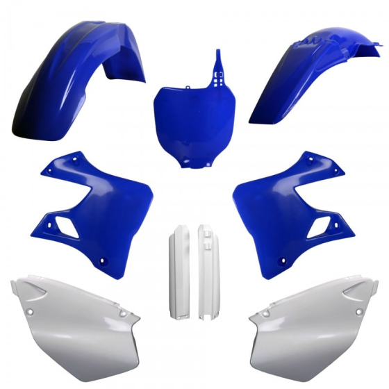 Комплект пластмаси POLISPORT Full Plastic Kit Yamaha YZ 125/250 (2000-01) ОЕМ
